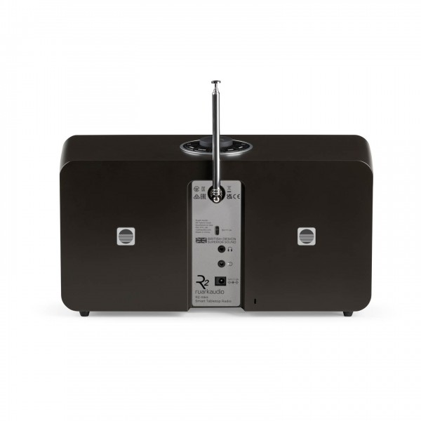 Ruark R2 MK4, Espresso rear view