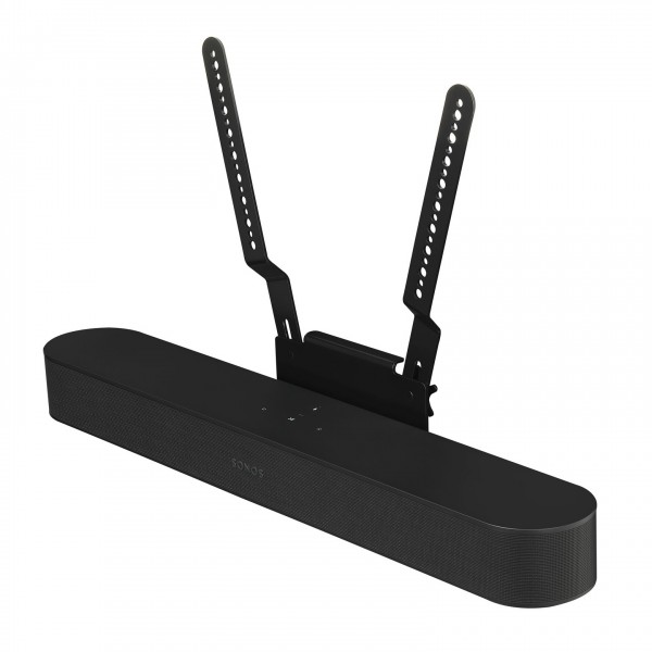 Mountson TV Mount Attachment for Sonos Beam, Black - Side
