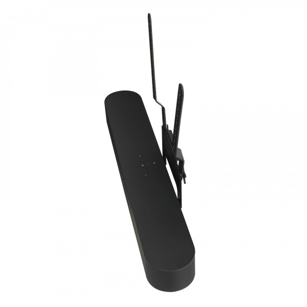 Mountson TV Mount Attachment for Sonos Beam, Black - Side Alternate