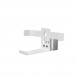 Mountson Premium Wall Mount for Sonos Five, Play:5, White - Angle