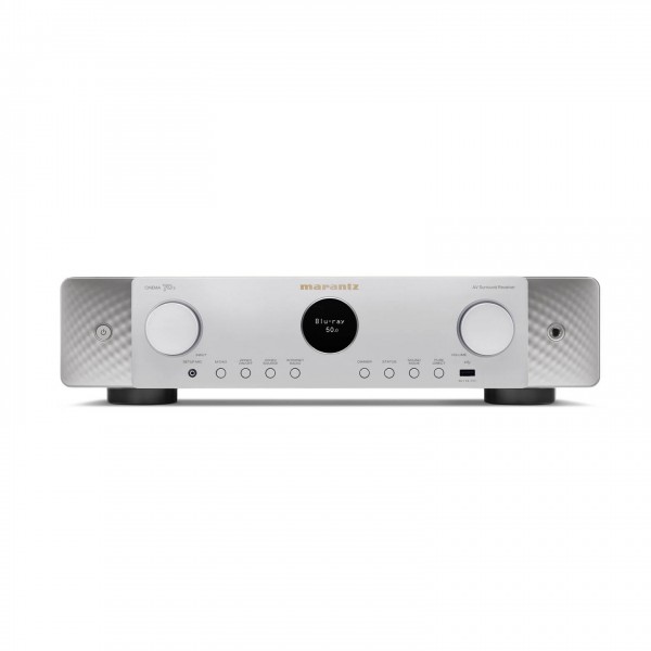 Marantz Cinema 70s AV Receiver, Silver front view