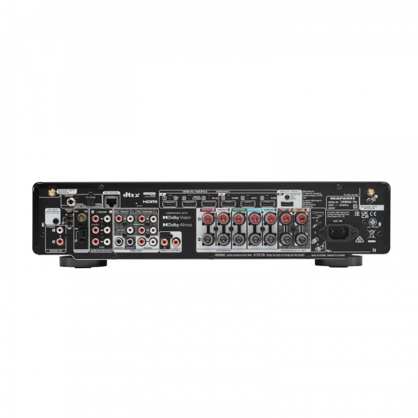 Marantz Cinema 70s AV Receiver, Silver rear view