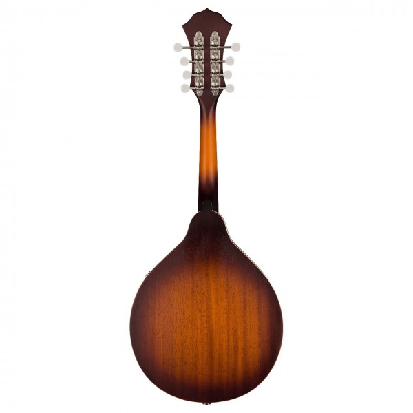 Fender Paramount PM-180E Mandolin, Aged Cognac Burst Back