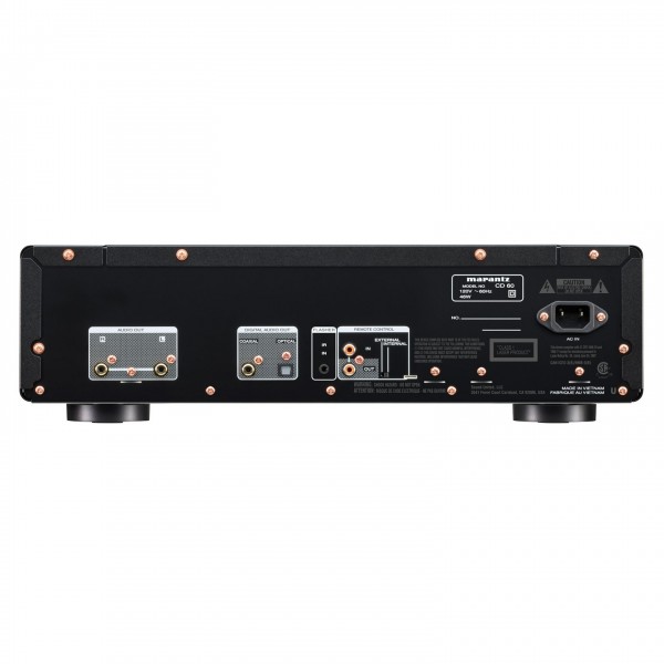Marantz CD60 CD Player, Black - Rear