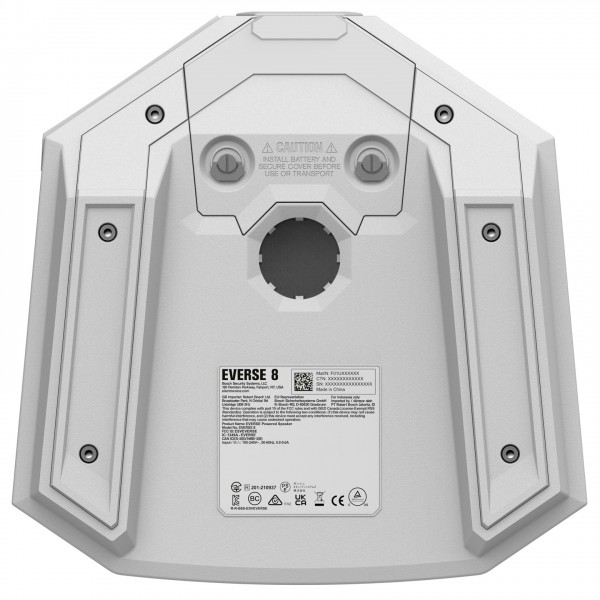 Electro-Voice Everse 8 White - Bottom, Straight