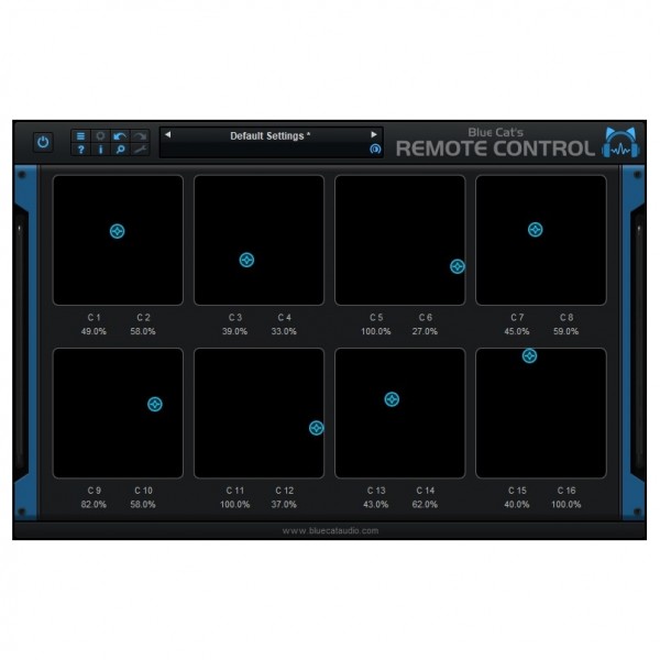 Blue Cat Remote Control - Joysticks