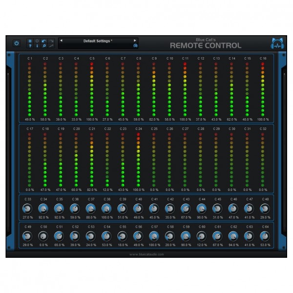 Blue Cat Remote Control - Meters Wide