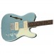 Squier-FSR-Paranormal-Cabronita-Tele-Thinline,-Ice-Blue-Metallic-body