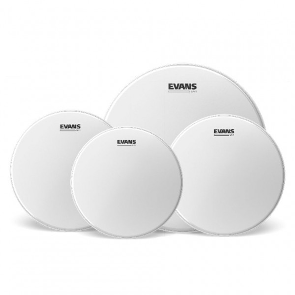 Evans UV1 Coated Fusion Pack (10", 12", 14") & 14" UV1 Snare Batter