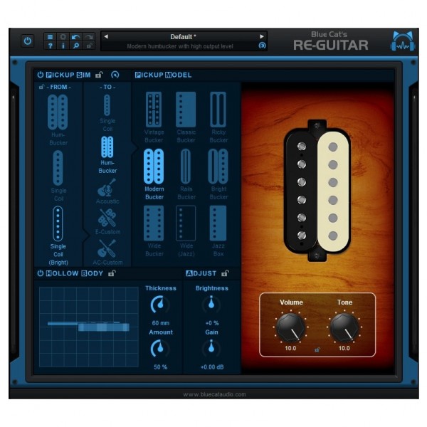 Blue Cat Re-Guitar - Humbucker 