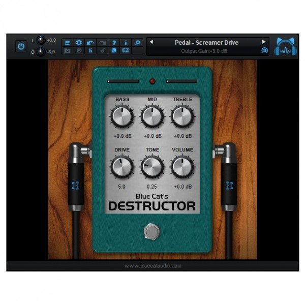 Blue Cat Destructor - Pedal 