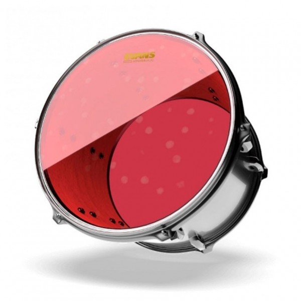 Evans Hydraulic Red Rock Pack (10",12",16") & 14" UV1 Snare Batter - Drum-mounted Example