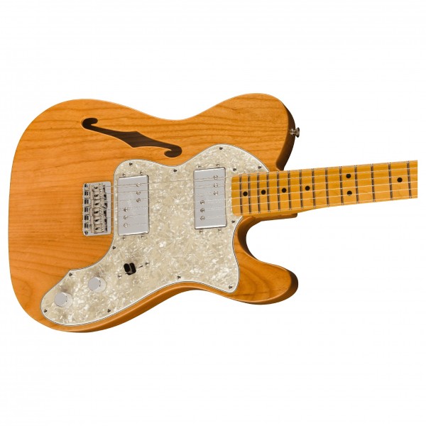 Fender American Vintage II 1972 Telecaster Thinline, Aged Natural close