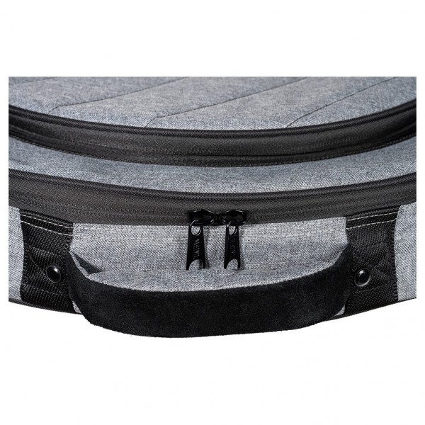 Meinl 22” Classic Woven Cymbal Bag, Heather Grey - Handle