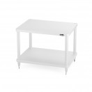 Solidsteel S3 2 Level Hi-Fi Stereo Rack, White