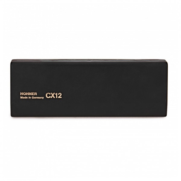 Hohner CX12 Black Harmonica, C Tenor