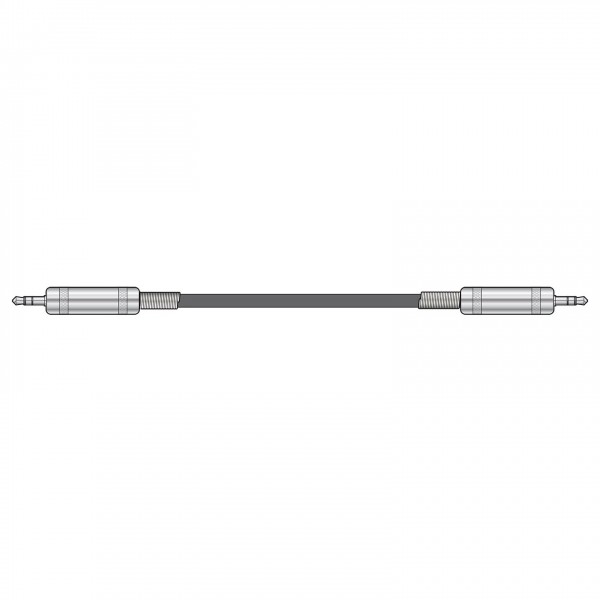 Chord 3.5mm TRS Jack to 3.5mm TRS Jack Cable, 75cm - Horizontal Render