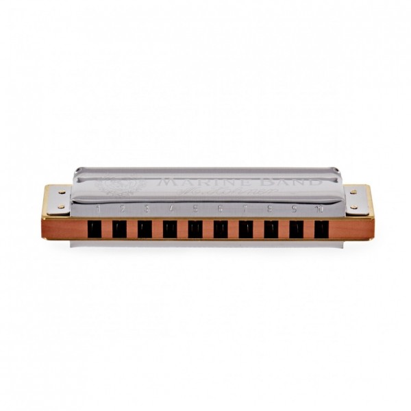Hohner Marine Band 1896 Classic Harmonica, F Sharp Harmonic Minor