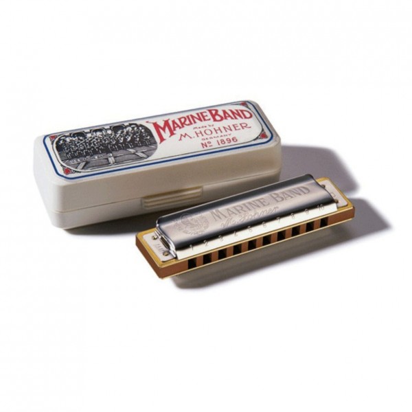 Hohner Marine Band 1896 Classic Harmonica, F Sharp Harmonic Minor