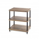 Solidsteel S3 3 Level Hi-Fi Stereo Rack, Walnut