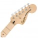 Squier Affinity Stratocaster MN, Black - Headstock