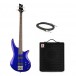 Jackson-JS-Series-Spectra-Bass-JS3-Indigo-Blue-&-Eden-EC8-50-W-Combo 