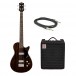 Gretsch G2220 Electromatic Jr Jet Bass II Eden EC8 20W Combo copy