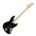 Squier Affinity Jazz Bass MN, Black & Eden EC10 50-Watt Bass Combo bass