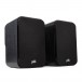 POLK Signature Elite ES10 Surround Speaker Pair - Black, Angle 1 Grille