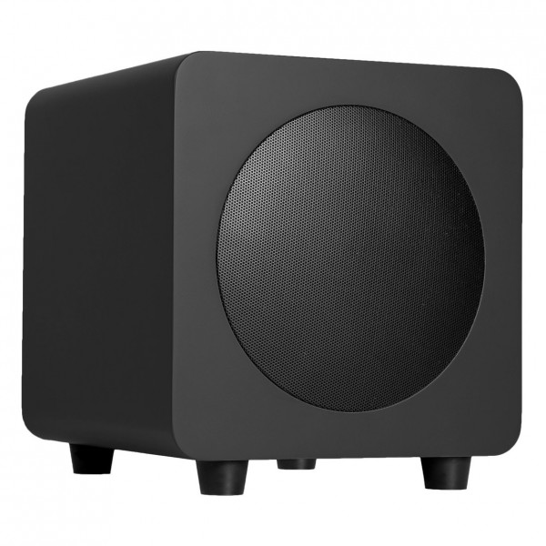 Kanto SUB6 Subwoofer, Matte Black - Angled