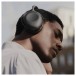 KEF MU7 Wireless Headphones, Charcoal Grey - Lifestyle 2