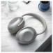 KEF MU7 Wireless Headphones, Silver Grey - Lifestyle 5