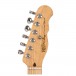 Fret King Black Label Country Squire Music Row, Laguna Blue headstock 