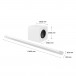 Samsung HW-S801B Wireless Soundbar, dimensions chart