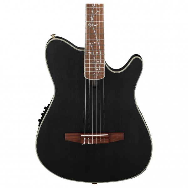 Ibanez TOD10N Tim Henson Signature Electro Nylon, Black | Gear4music