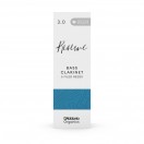 D'Addario Organic Reserve Bass Clarinet Reeds, 3 (5 Pack)