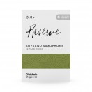 D'Addario Organic Reserve Soprano Saxophone Reeds, 3+ (10 Pack)