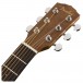 Fender FA-15 3/4 Steel String w/ Bag, Natural - Headstock Vew