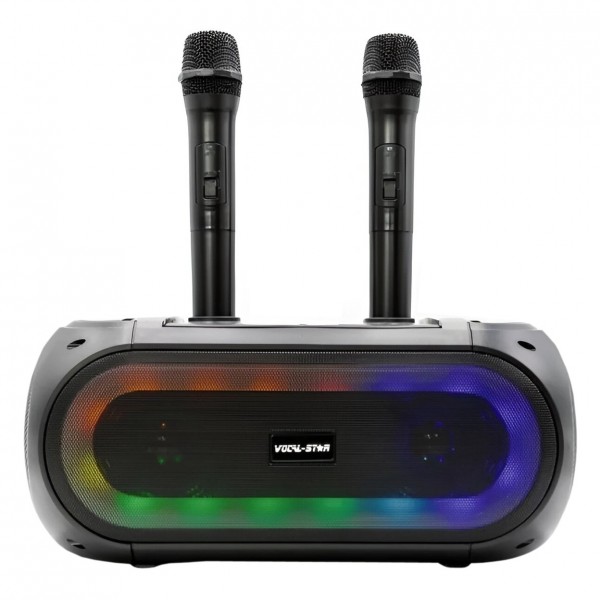 VS-MT Bluetooth Karaoke Machine with Two Microphones - Front