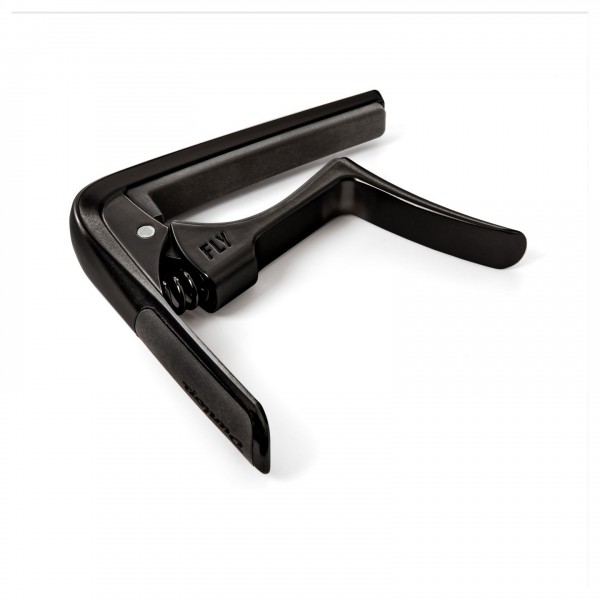 Dunlop Capo Trigger Fly, Curved Black left 