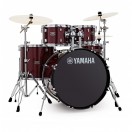 Yamaha Rydeen 20" Drum Kit w/Cymbals, Burgundy Glitter