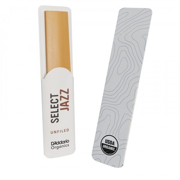 D'Addario Organic Select Jazz Unfiled Baritone 7
