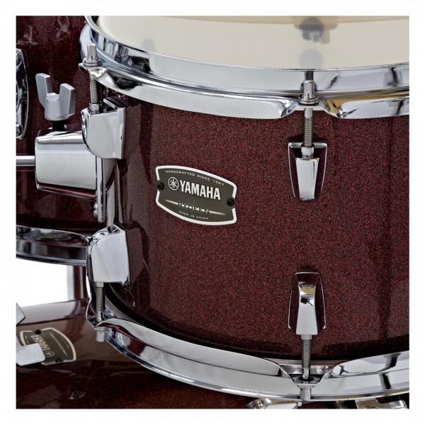 Yamaha Rydeen 22" Drum Kit w/Cymbals, Burgandy Glitter - Tom