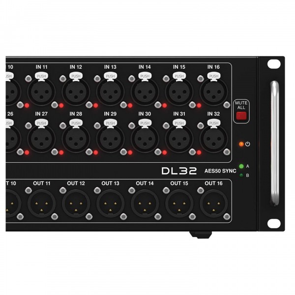 Midas DL32 Digital Stage Box, Front Right