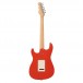 Fret King Black Label Corona Classic, Firenza Red back
