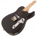 Fret King Country Squire Classic Tonemaster, Gloss Black body angle