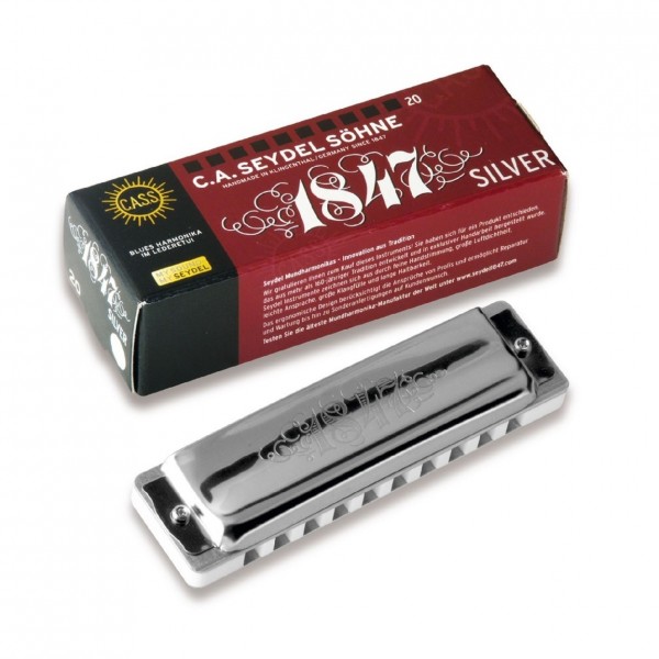 Seydel 1847 Silver Blues Harmonica, B