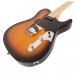 Fret King Country Squire Classic Tonemaster, Original Classic Burst body angle 