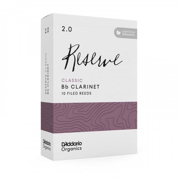 D'Addario Organic Reserve Classic Bb Clarinet Reeds - 3
