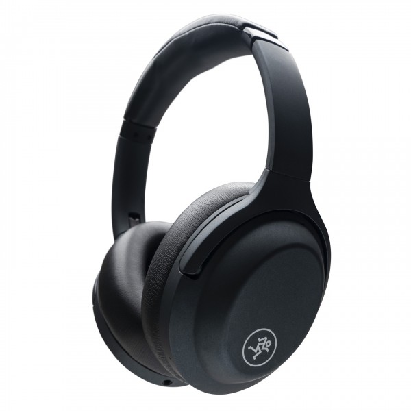Mackie MC-60BT Bluetooth Active Noise Cancelling Headphones - 3 Quarters Left, Front